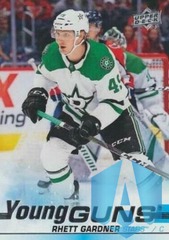 2019-20 Series 2 Base Young Guns #465 Rhett Gardner - Dallas Stars
